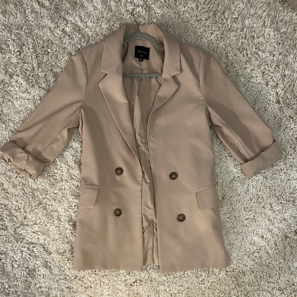 Women’s Tan Blazer